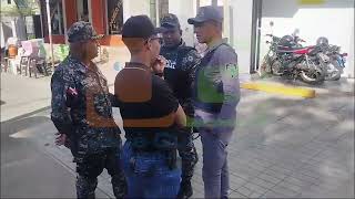 Ladrones penetraron a la sucursal de la Cooperativa San Miguel en la avenida Yapur Dumit Santiago [upl. by Irb]