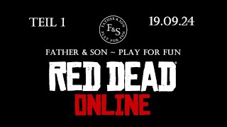 lets play RDR2 online  Teil 1  vom 19 September  Tägliche Herausforderungen  deutsch [upl. by Bores]