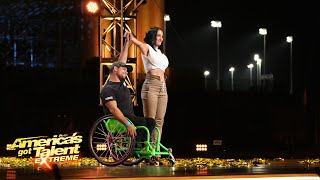 Nikki Bella Chats About Her FIRST Golden Buzzer  AGT Extreme 2022 [upl. by Fineberg]