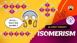 What is Isomerism  Chemical Diversity amp Magnitude of Organic Compounds😯  Chemistry Class 9 amp 10 [upl. by Namor]