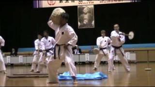 HOJO UNDO Strength Training for Karate  in Okinawa [upl. by Ansilma]