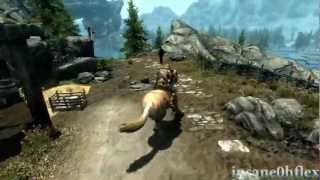 Skyrim Basics  How to Steal a Horse with Style and Not Get Caught [upl. by Neggem586]