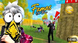 Max Evo Famas Rocks Enemy Shocks 🔥 Op 1 Vs 4 Gameplay 🎯 Free Fire shortsfeed tgrnrz [upl. by Hock]