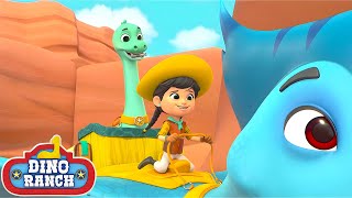 ¡Deteniendo a Sonny The Kid  Dino Ranch Español [upl. by Eisteb690]