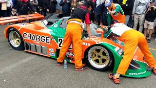 Mazda 767b start idle and revving [upl. by Helprin]