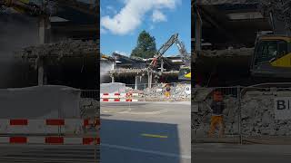 Wetzikon demolition [upl. by Kessiah]