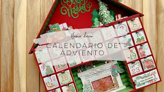 TUTORIAL  KIT Calendario de adviento quotMagia en diciembrequot KORA Projects Scrapbooking [upl. by Ardnasak]