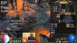 Path of Exile Kripps Currency Massacre [upl. by Akiras]