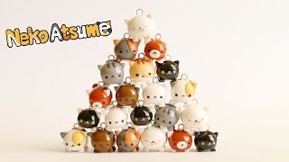 Neko Atsume Tsum Tsums│Shop Update 55 Polymer Clay Charms [upl. by Karrie603]