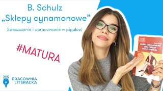 „Sklepy cynamonowequot B Schulz  streszczenie i opracowanie w pigułce matura matura2020 lektury [upl. by Bertie]