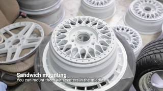 Refurbishing BBS RS Wheels  3 ways you can mount them [upl. by Hoehne]