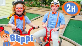 Blippi And Meekah Construct A Friendship  Blippi  Educational Videos for Kids [upl. by Dimitry]