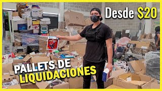 PALLETS de DEVOLUCIONES y LIQUIDACIONES como en USA  La NUEVA BODEGA de AMAZON DEVOLUCIONES [upl. by Avalsorim]