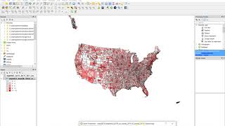 QGIS Creating a choropleth map with the expression tool [upl. by Nickerson]