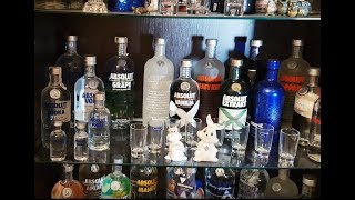 Водка Абсолют Absolut обзор видов и дегустация от коллекционера [upl. by Mandi]