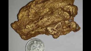 UNBELIEVABLE  HUGE Gold Nugget LIVE DIG  4 OUNCES [upl. by Amaryl74]