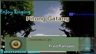 Pitong Gatang  Fred Panopio Karaoke [upl. by Aan]