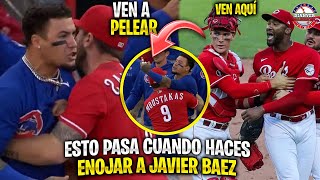 Esto PASA cuando HACES ENOJAR a JAVIER BAEZ  MLB [upl. by Zared530]