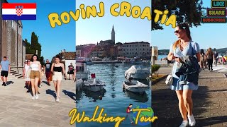 ROVINJ Croatia Walking Tour [upl. by Sanyu577]