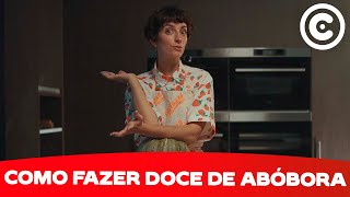 Como fazer doce de abóbora com Joana Barrios  Sobremesa [upl. by Anabal]