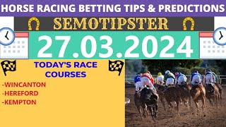 Horse Racing Tips Today 27032024Horse Racing PredictionsHorse Racing PicksHorse Racing Tips UK [upl. by Blanch]