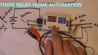 HOW TO USE 12v TIMER DELAY RELAY CIRCUIT AND WIRE DIAGRAM [upl. by Llenej]