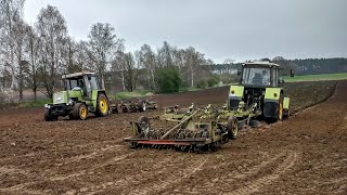 Zwei Fortschritt ZT 323A in der Frühjahrsfurche [upl. by Sunny]