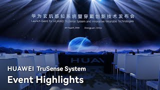 HUAWEI TruSense System  Event Highlights [upl. by Gamin170]