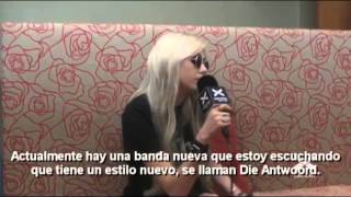 Taylor Momsen  Entrevista en argentina [upl. by Lamej951]