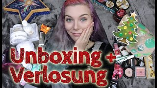 The Body Shop MEGA UNBOXING  Verlosung  CHRISTMAS GIFTS HAUL  Enchanted by Nature [upl. by Rese]