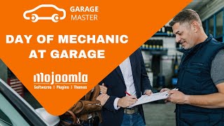 A Day of Mechanic at Garage Smooth Car Service with Mobile Apps [upl. by Uv]