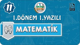 11 Sınıf Matematik  1 Dönem 1 Yazılıya Hazırlık [upl. by Ursulette]