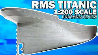 Trumpeter 1200 RMS Titanic ReviewUnboxing [upl. by Berns458]