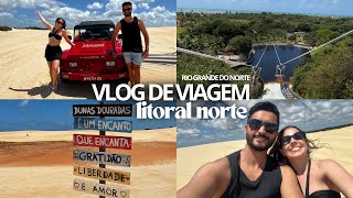 Conhecendo o Rio Grande do Norte RN  VLOG DE VIAGEM [upl. by Dilahk]