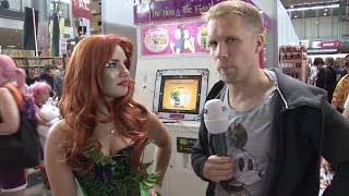 Comic Con Germany 2017 Oliver Pocher unterwegs Stuttgart [upl. by Kimura124]