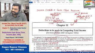 Deduction Under Section 80C  Income Tax AY 202021 DU BCom Hons [upl. by Agon812]