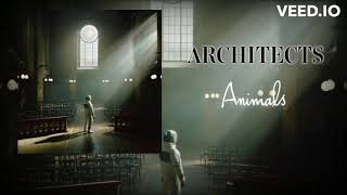 Architects  Animals Guitar Backing Track wVocals [upl. by Lacy]