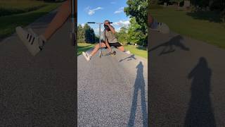 Crazy trick with sprained finger😈🤕 shorts skateboarding [upl. by Colly589]