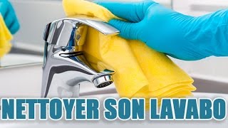 Astuces pour bien nettoyer votre lavabo de salle de bain [upl. by Elgna848]