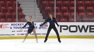 Oona BrownGage Brown 2019 Lake Placid Ice Dance International RD [upl. by Atiek]