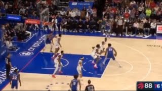 OG Anunoby Put The CLAMPS on Joel Embiid 👀 [upl. by Anitsirhk]