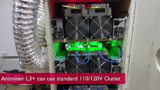 Powering Up Antminer S9L3 with 220240 V  CanadaUSA [upl. by Shayna]