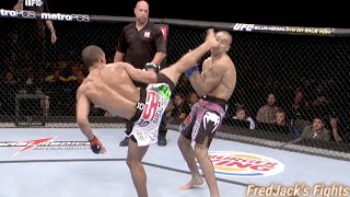 Edson Barboza vs Terry Etim Highlights Spectacular KNOCKOUT ufc mma edsonbarboza kickboxing [upl. by Amye]