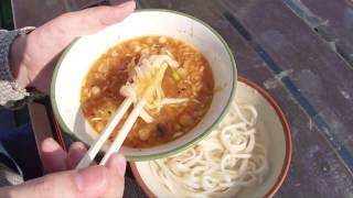 池袋西武屋上 讃岐うどん かるかや Udon Noodles [upl. by Mcgrody]