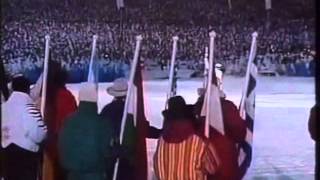 Stein Gruben  jump with Olympic Flame  Lillehammer 1994 [upl. by Touber]