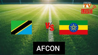 live  TAIFA STARS VS ETHIOPIA  KUFUZU AFCON 2024 [upl. by Mildrid]