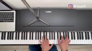 COME SUONARE IL MIO CANTO LIBERO  Lucio Battisti Tutorial e accordi pianoforte [upl. by Aiym]