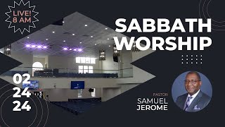 Ecole Sabbat et Culte dAdoration  Pastor Samuel Jerome  022424  Newark NJ [upl. by Sandi]