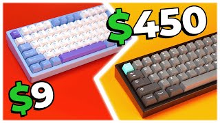 9 Budget Keyboard vs 450 Custom Keyboard Which is Better [upl. by Tavie]