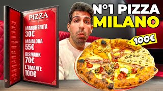 MANGIO TUTTO IL MENÚ DELLA PIZZERIA PIÚ FAMOSA DI MILANO [upl. by Myriam876]